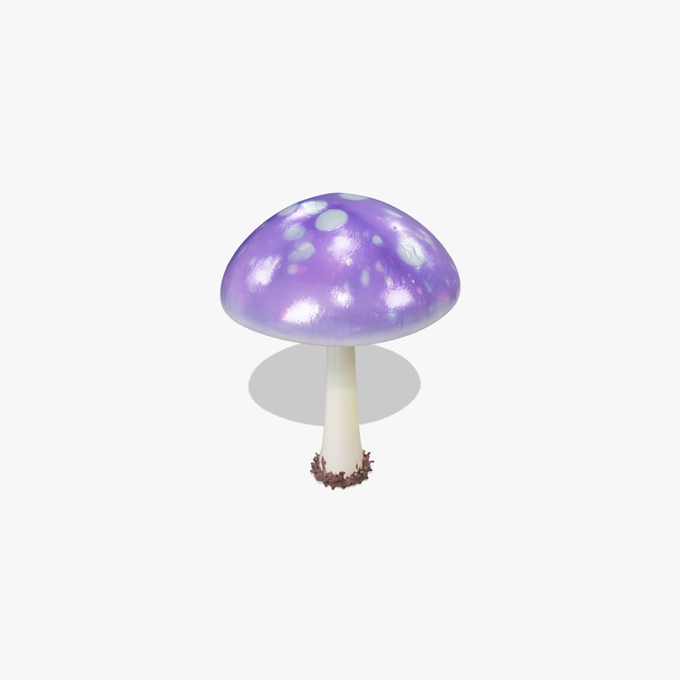 Luminous Fantasy Mushroom model pack